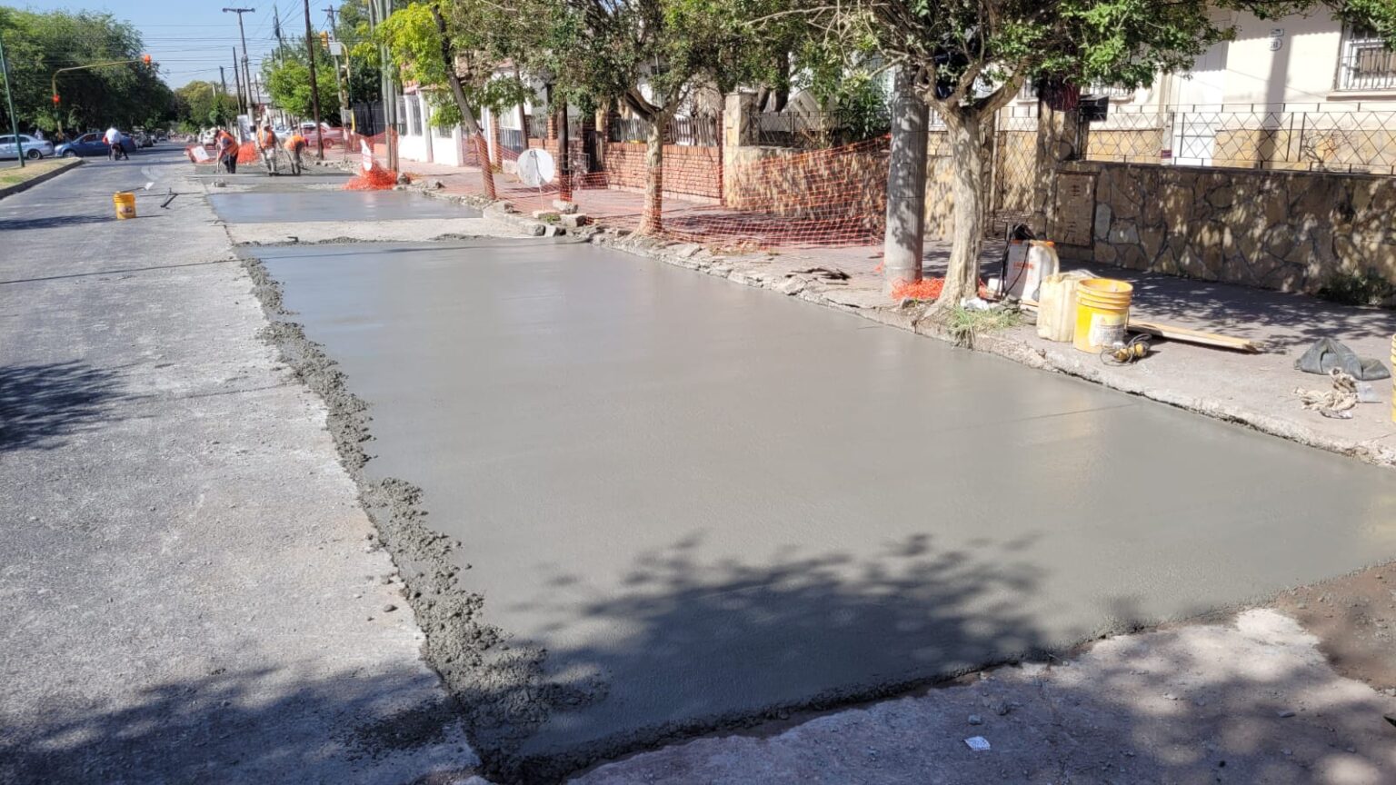 El municipio avanza con la reparación de calle Ibazeta