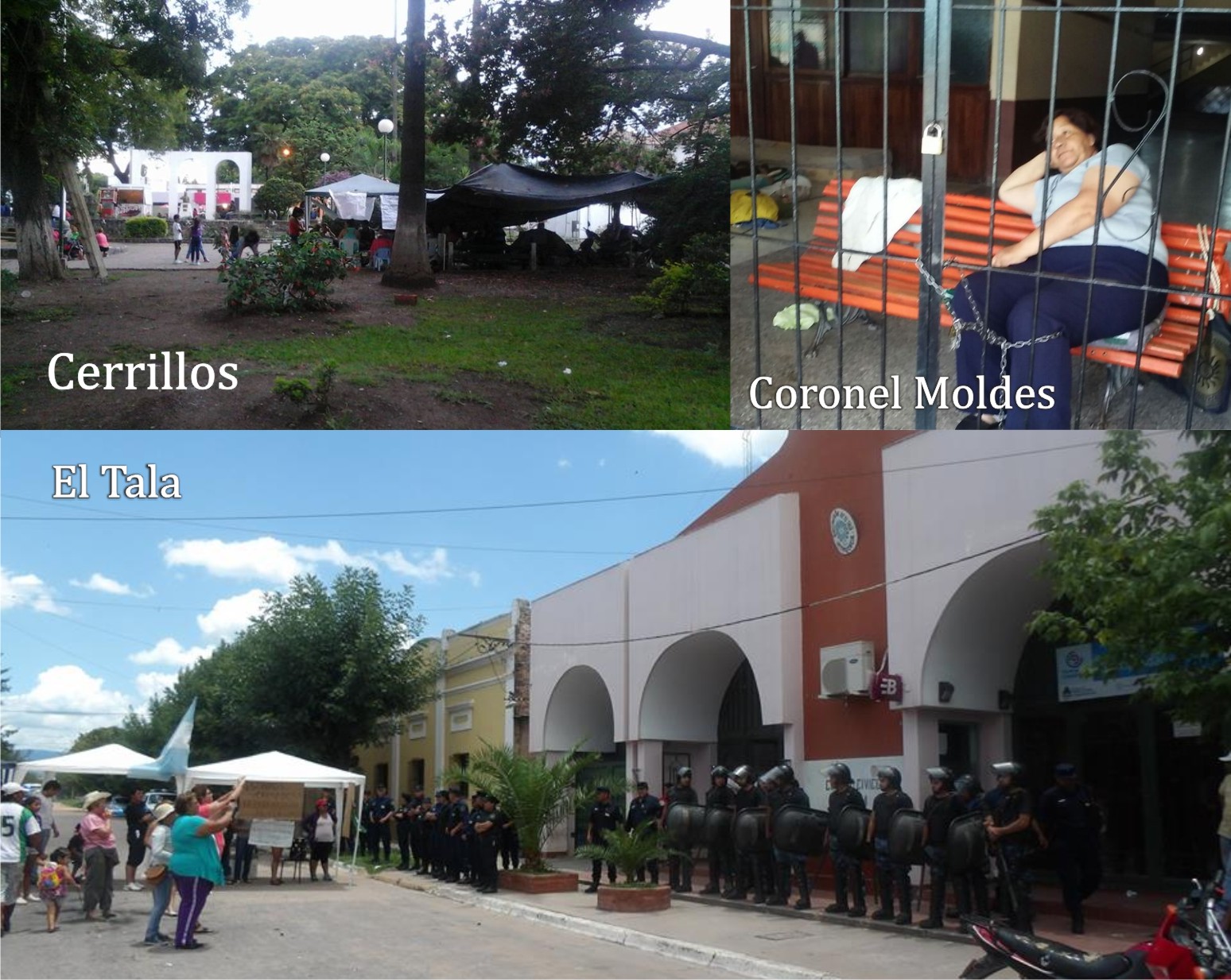 Se complica la situación en los municipios de Cerrillos, Moldes y El Tala