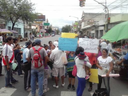 #Vendedores ambulantes exigen que la Municipalidad sea justa en su actuar