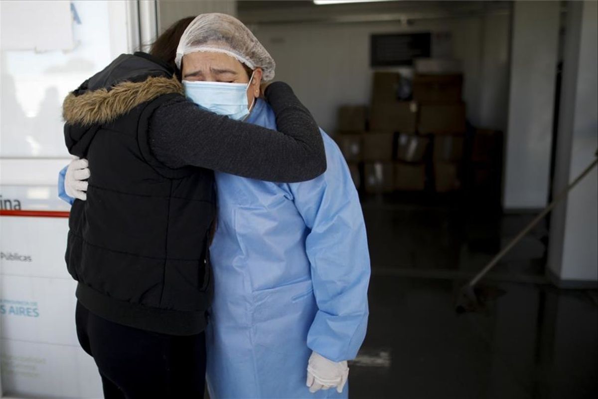 Argentina reportó la menor tasa de muertes por Covid desde el comienzo de la pandemia
